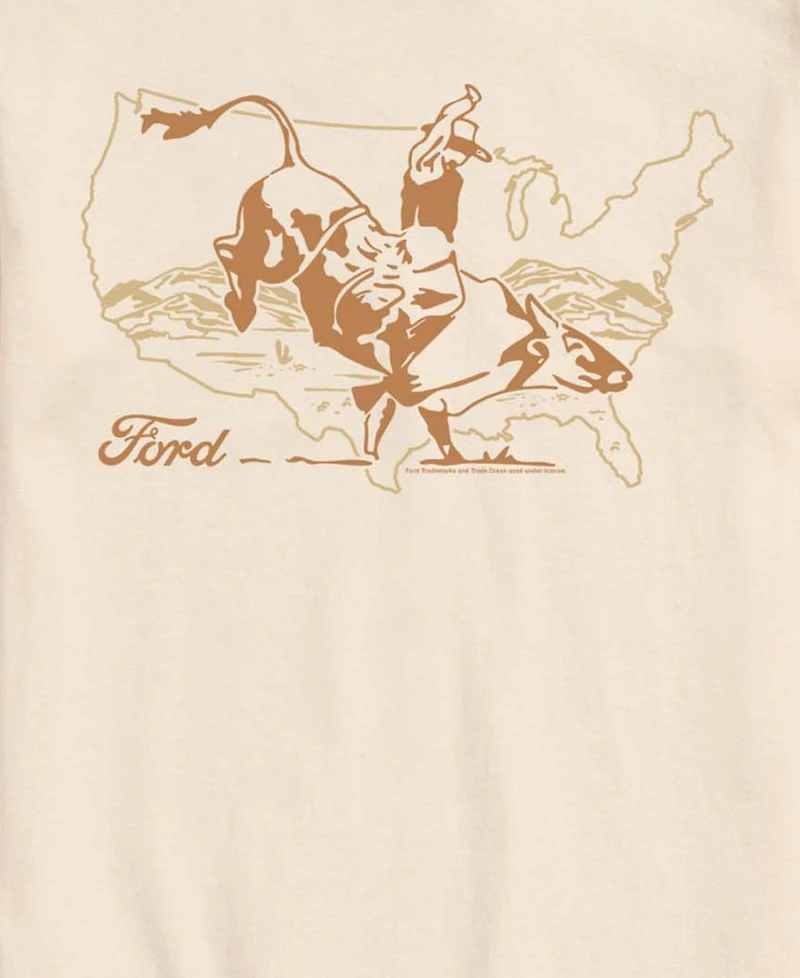 Airwaves Men's Ford Western Short-Sleeve Graphic T-Shirts