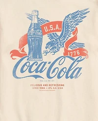 Airwaves Men's Coca-Cola Usa Eagle Short-Sleeve Graphic T-Shirts