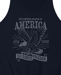 Airwaves Men's America Eagle Sleeveless Graphic Tank T-shirts