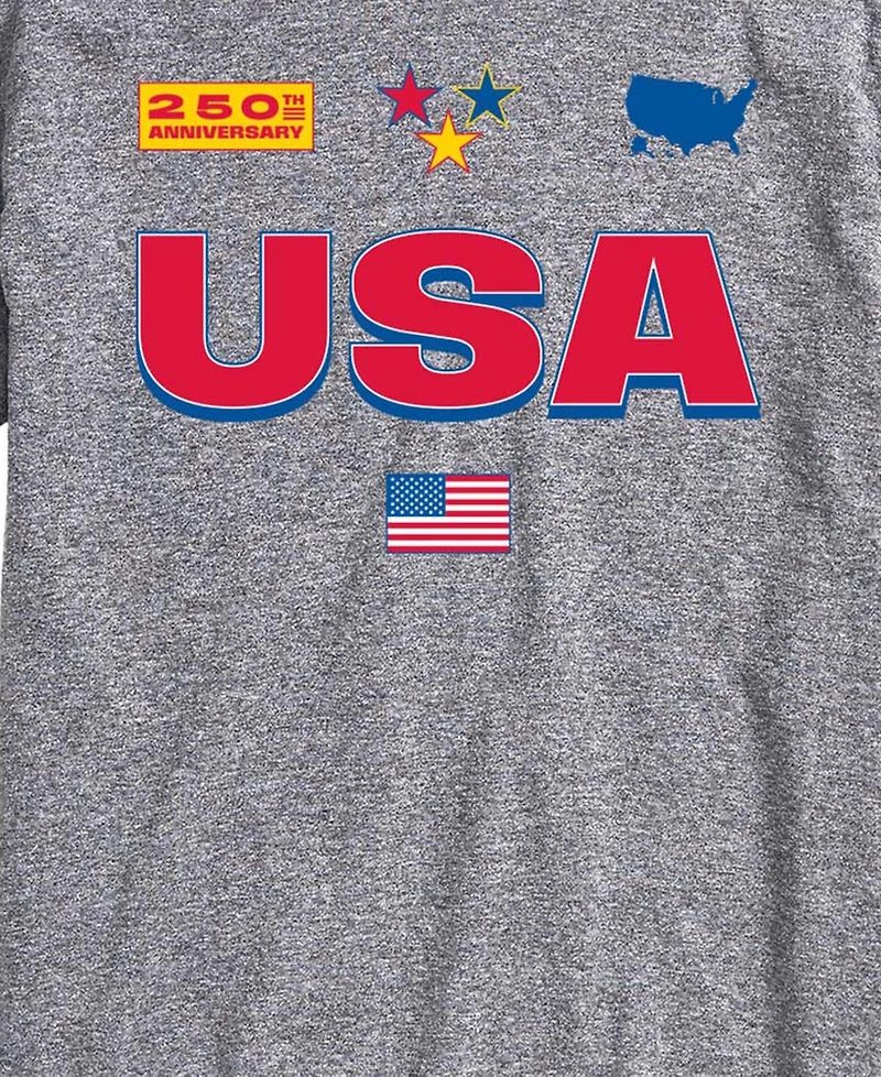Airwaves Men's Usa 250 Jersey Short-Sleeve Graphic T-Shirts