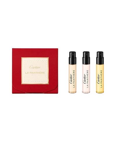 Free Fragrance Sample Kit with any $100 Cartier purchase.