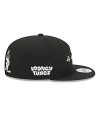 New Era Men's Black Chicago White Sox Looney Tunes Bugs Bunny 9FIFTY Snapback Hat