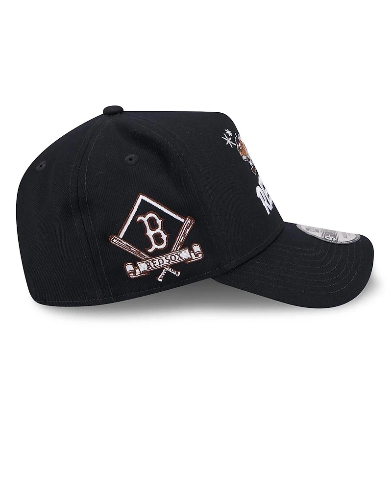 New Era Men's Navy Boston Red Sox Looney Tunes A-Frame 9FORTY Adjustable Hat