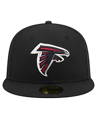 New Era Men's Black Atlanta Falcons 59FIFTY Fitted Hat