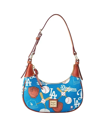 Dooney & Bourke Los Angeles Dodgers Luca Leather Hobo Purse