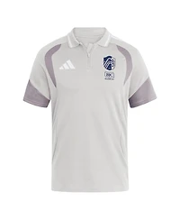 Adidas Men's Silver St. Louis City Sc 2026 Tiro Competition Polo Shirt