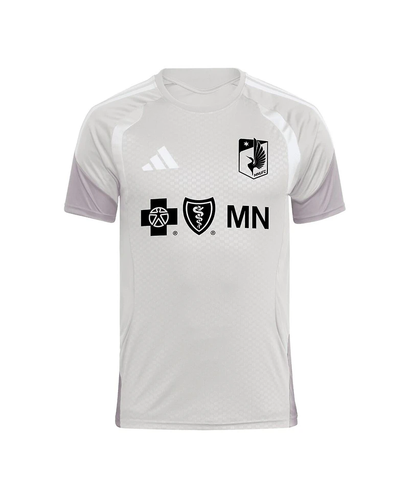 Adidas Men's Silver Minnesota United Fc 2026 Competition Training Jersey
