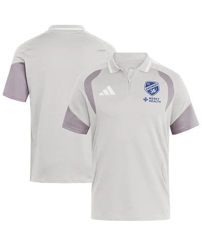 Adidas Men's Silver Fc Cincinnati 2026 Tiro Competition Polo Shirt