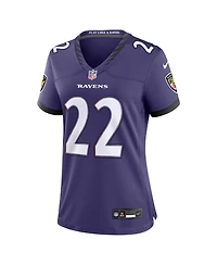 Nike Women's Derrick Henry Purple Baltimore Ravens Team Game Jersey