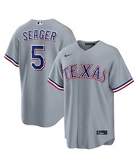 Nike Men's Corey Seager Gray Texas Rangers Road Replica Jersey