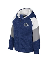 Colosseum Toddler Navy Penn State Nittany Lions Spirit Hollow Full-Zip Hoodie