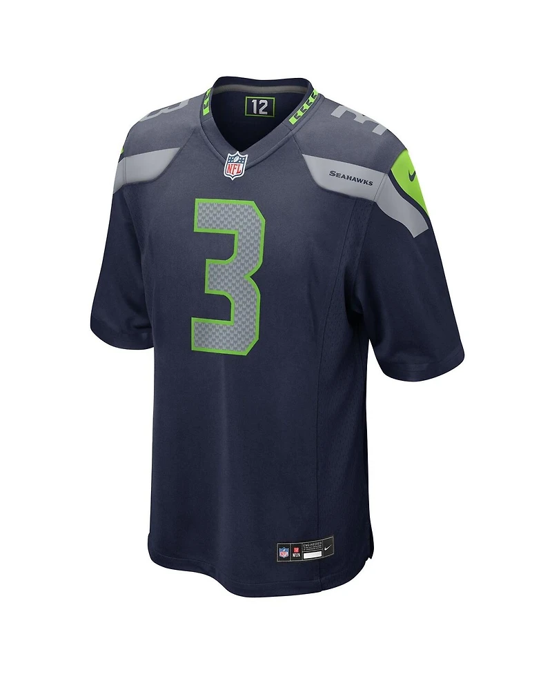 Nike Men's Nick Emmanwori College Navy Seattle Seahawks Team Game Jersey