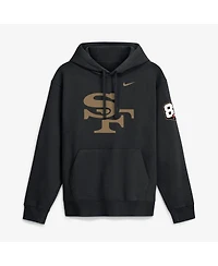 Nike Men's Black San Francisco 49ers 80th Anniversary Third Down Stop Club Fleece Hoodie
