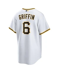 Nike Men's Konnor Griffin White Pittsburgh Pirates Home Replica Jersey