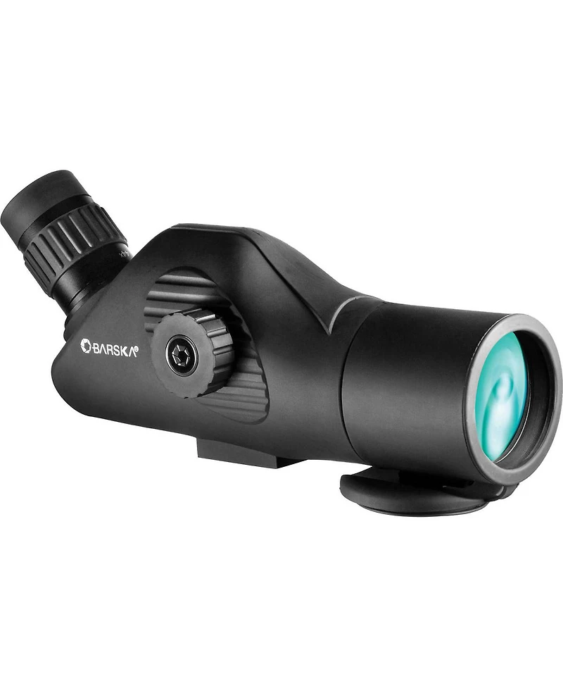 Barska 11-44x50 Tactical, Waterproof Angled Spotting Scope, Side Focus System, Fully Multi-Coated with Tripod, Soft Carrying Case