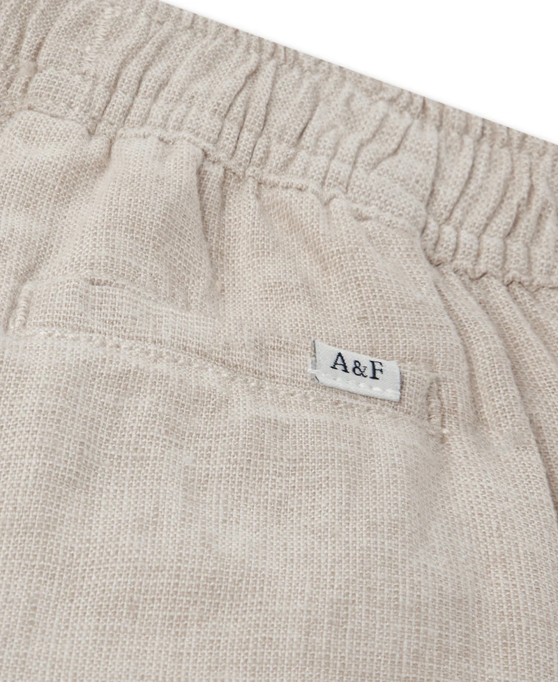 abercrombie kids Baby Boys' Loose Linen Pants