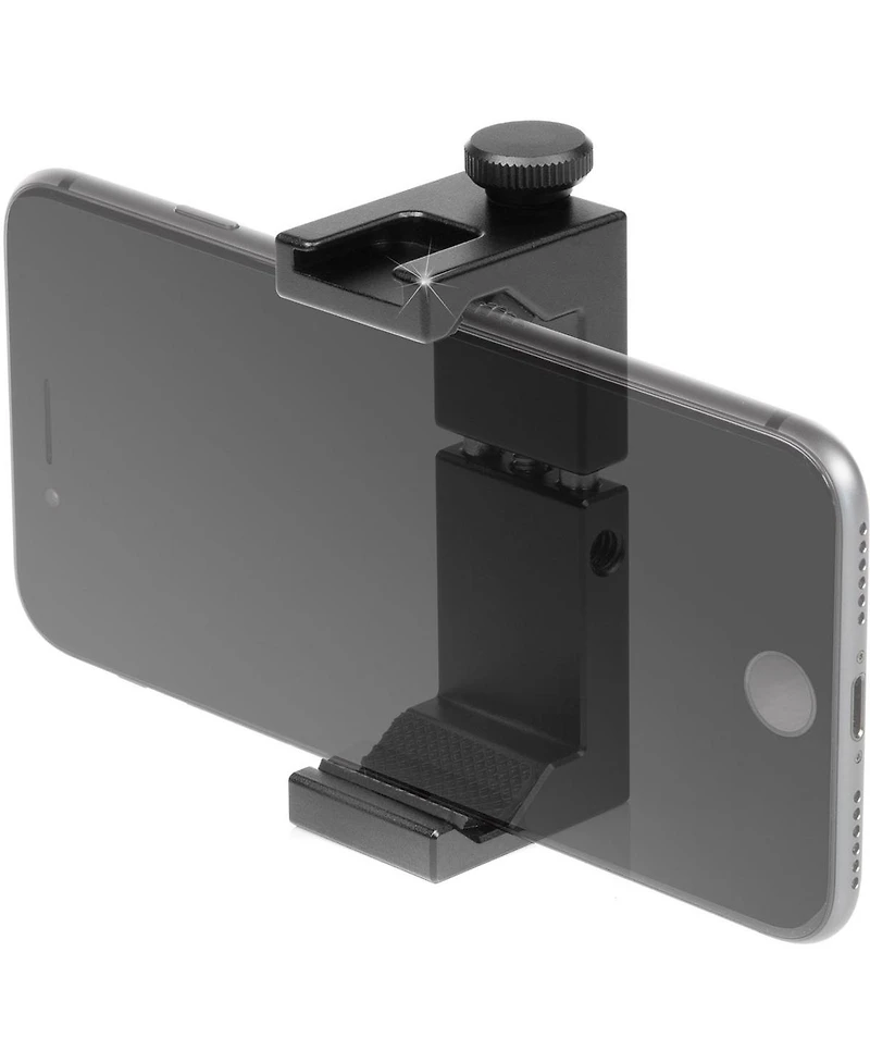 Shape Smartphone Aluminum Clamp Tripod Mount with Cold Shoe