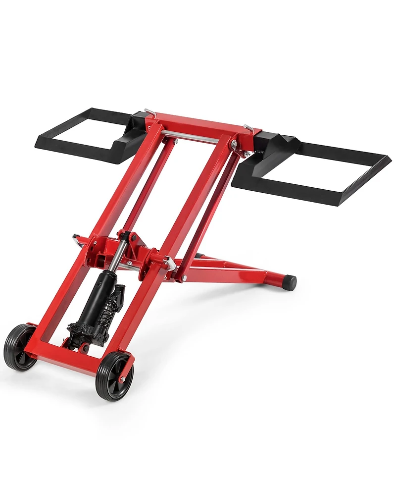 Costway Lawn Mower Lift Jack for Tractors and Zero Turn Riding Lawn Mowers 500lb Capacity