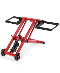 Costway Lawn Mower Lift Jack for Tractors and Zero Turn Riding Lawn Mowers 500lb Capacity