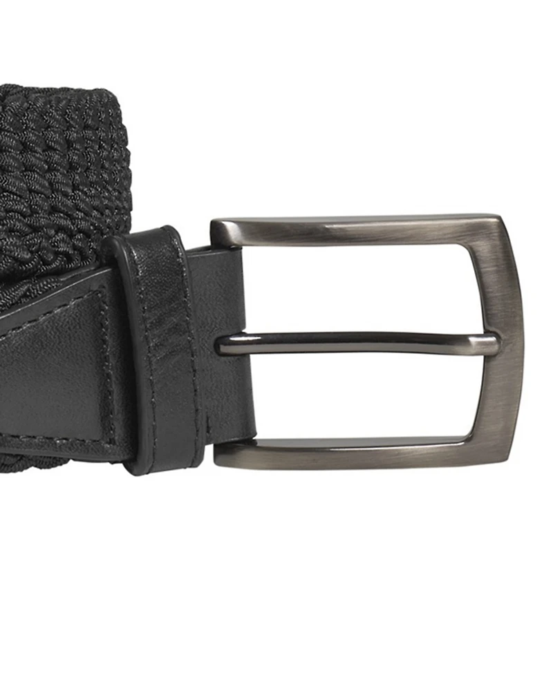 Johnston & Murphy Men's Stitched Edge Leather Belt