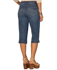 Democracy Women's Mid-Rise Capri Jeans