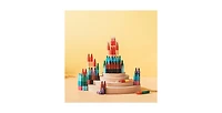 Gnuadz Stackable Crayons Buildable Rainbow Pencils Party Favors