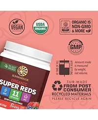 Sunwarrior 11 Superfoods with Beet Root, Berries, Reishi and Cordyceps Energy, Circulation and Immune Support 28 Servings