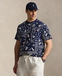 Polo Ralph Lauren Men's Big & Tall Bandanna Jersey T-Shirt