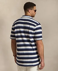 Polo Ralph Lauren Men's Big & Tall Striped Camp Shirt