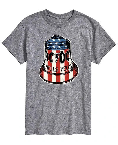 Airwaves Men's Acdc Hells Bells Americana Short-Sleeve Graphic T-Shirt