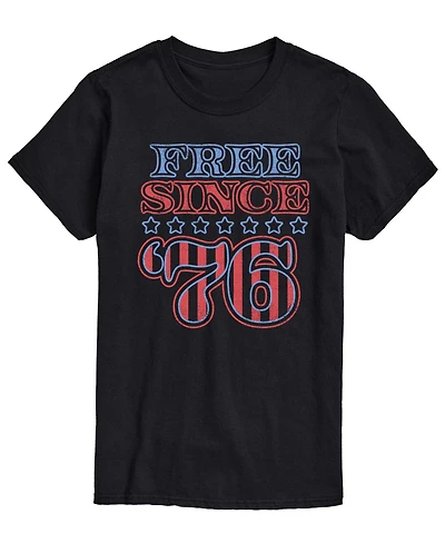 Airwaves Men's Free Since 76 Short-Sleeve Graphic T-Shirts