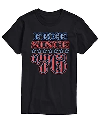 Airwaves Men's Free Since 76 Short-Sleeve Graphic T-Shirts