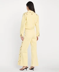 Good American Women's Wide-Leg Jeans