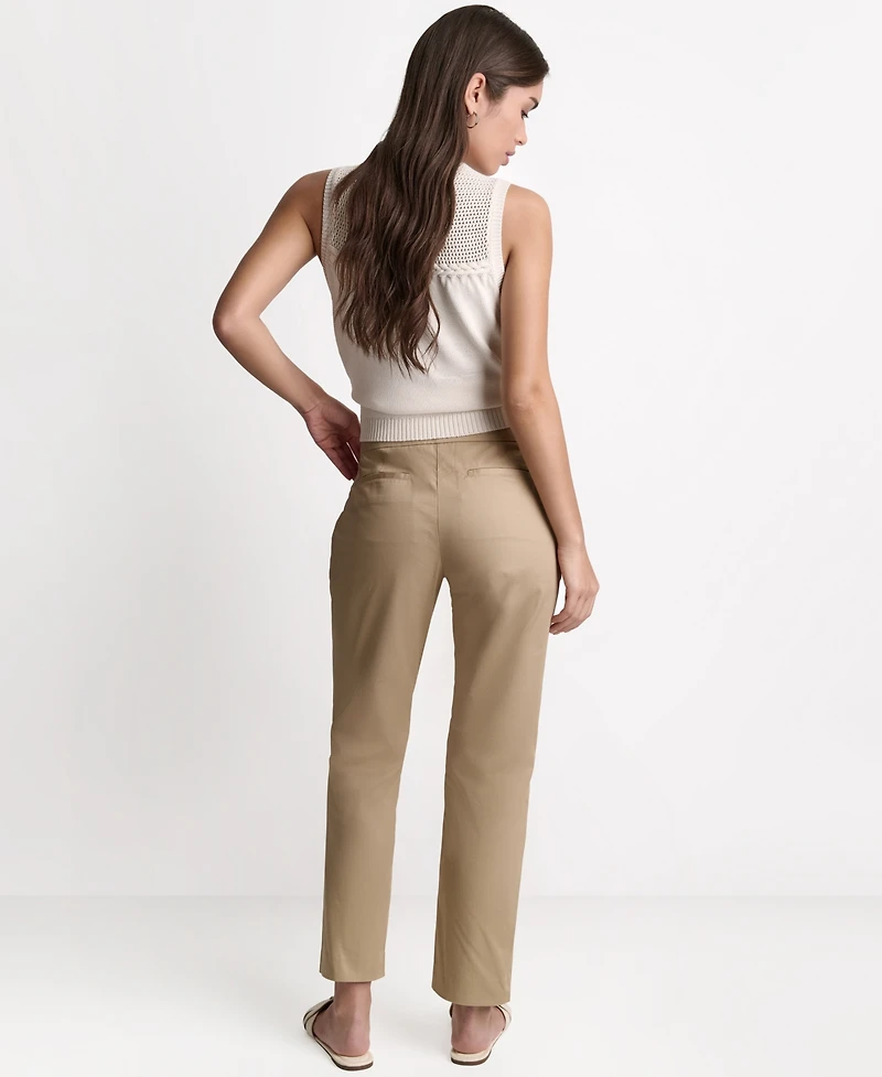 Bcbg Women's Straight-Leg Mid-Rise Pants