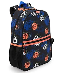 Extreme Nation Boys' Lenticular Sports Backpack, Lunch Box and Headphone, 3-Piece Set