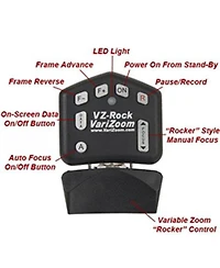 VariZoom Vz-Rock Miniature Full-Featured Variable Rocker Control for Dv Camcorders with Lanc Jack