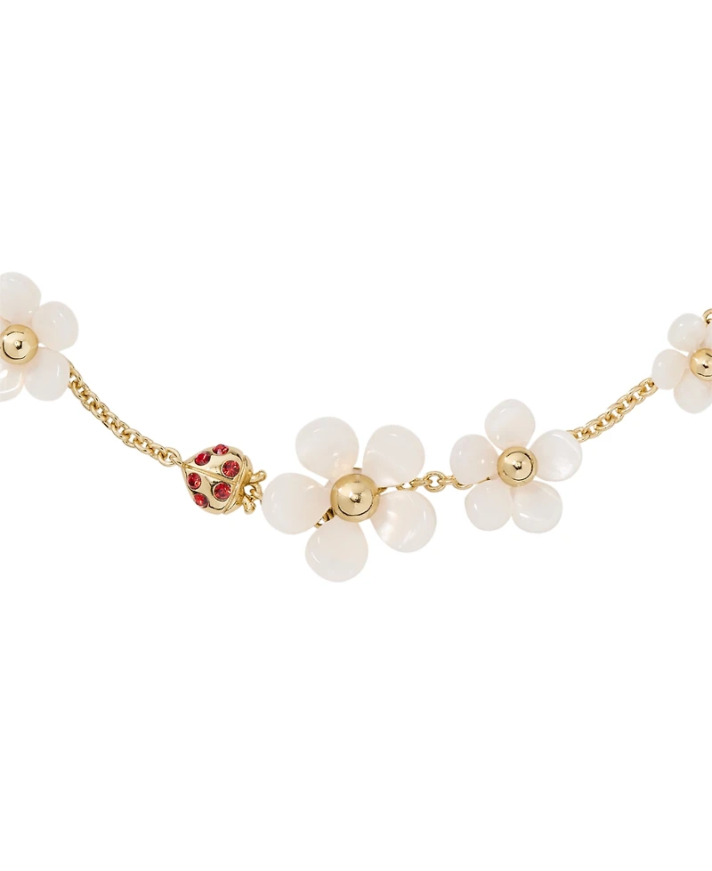 kate spade new york Gold-Tone Summer Daze Flower Scatter Bracelet