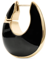 kate spade new york Gold-Tone Ks Duo Hoop Earrings