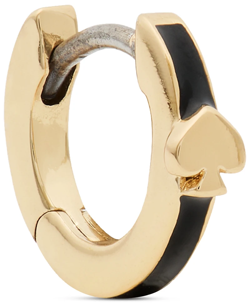 kate spade new york Gold-Tone Every Day Thin Mini Huggie Earrings