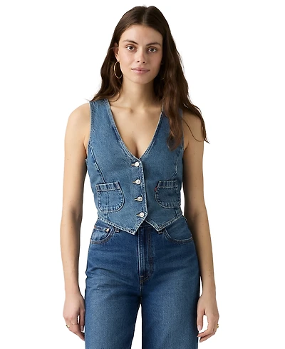Levi's Women's Cotton Tailored Vest