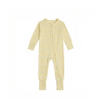Motette Baby Lemon Stripe Sleeper