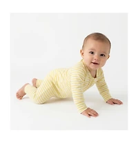 Motette Baby Lemon Stripe Sleeper