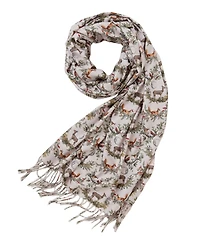 Fable England Women's A Night's Tale Woodland Tassel Scarf