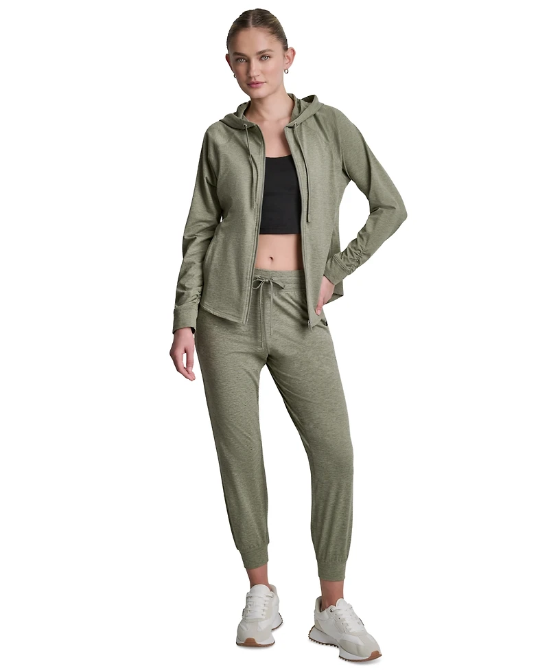 Dkny Sport Women's Relaxed-Fit Hooded Jacket