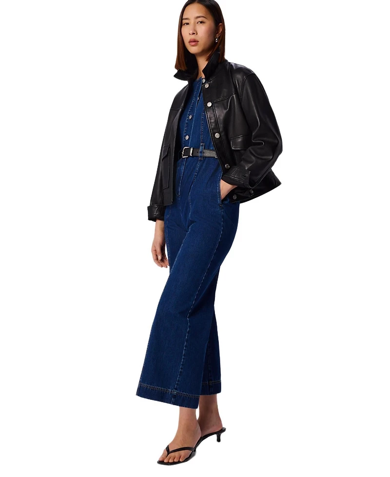 Whistles Women's Button Down Jumpsuit