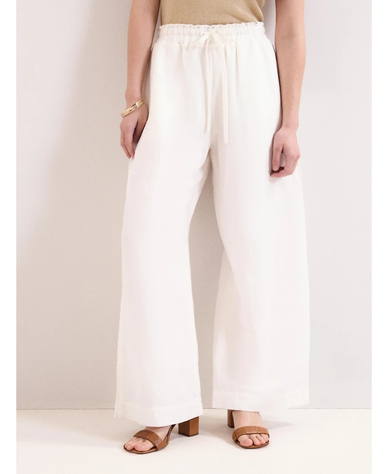 Phase Eight Women's Rowan Wide Leg Linen Trousers
