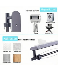 Yigii Magnetic Paper Towel Holder for Fridges, Grills, RVs - One-Handed Use, No Tools