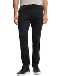 Boss by Hugo Men's Stretch-Cotton Satin Slim-Fit Chinos