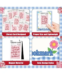 Gnuadz Reading Bookmarks Women Magnetic Clips Gift