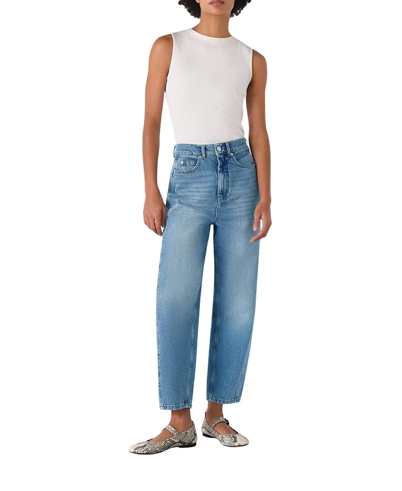 Whistles Women's Authentic Barrel Leg Jean